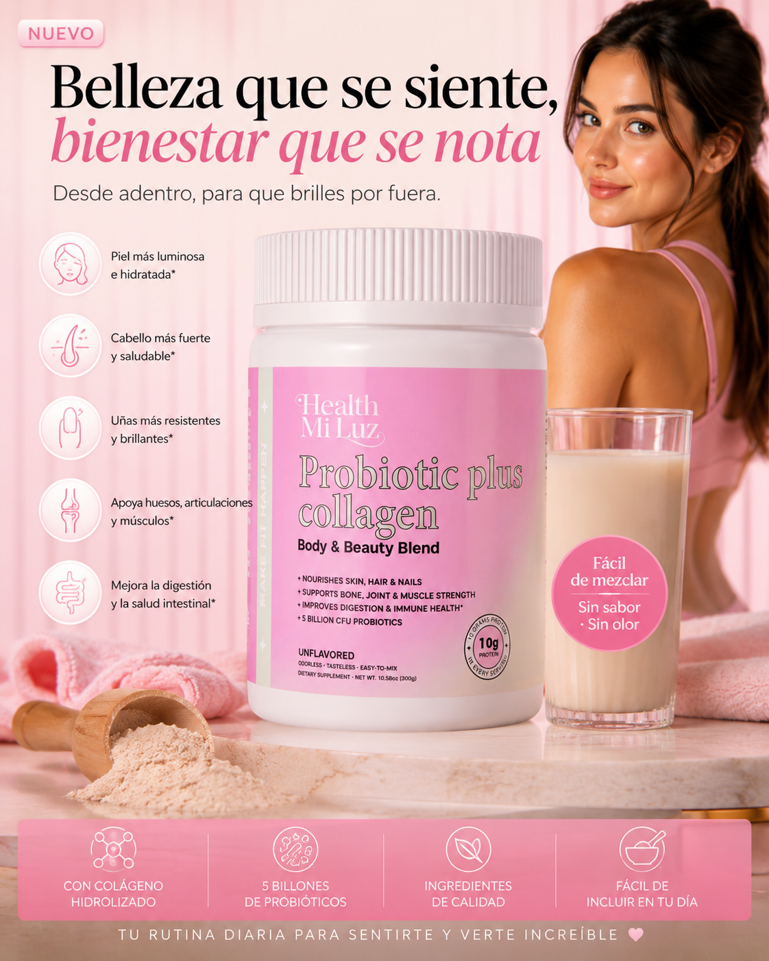 Colageno -Probiótic plus collagen