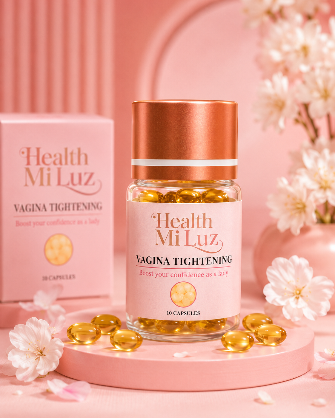 Píldoras de apriete vaginal