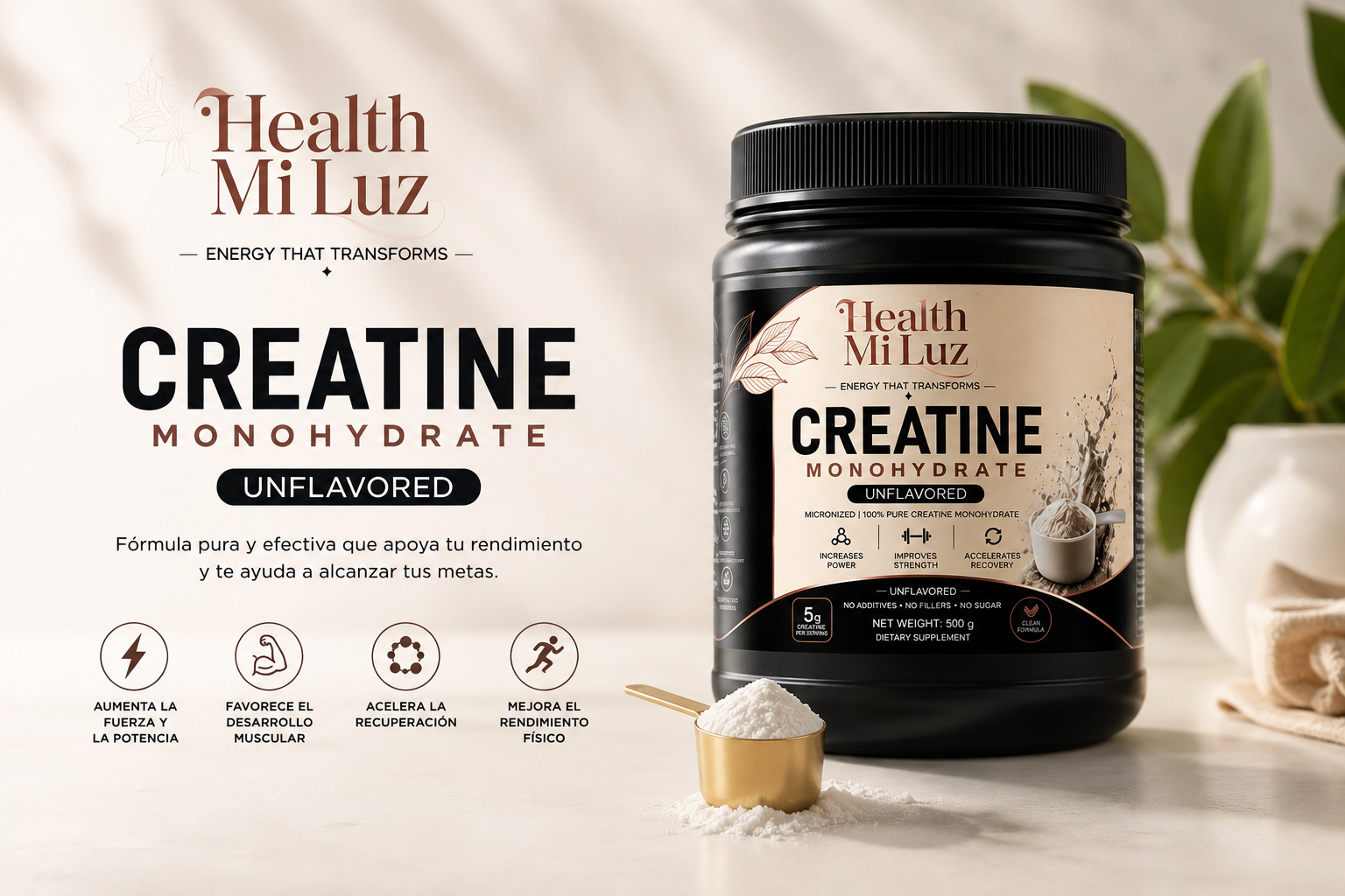 Creatine health Mi luz
