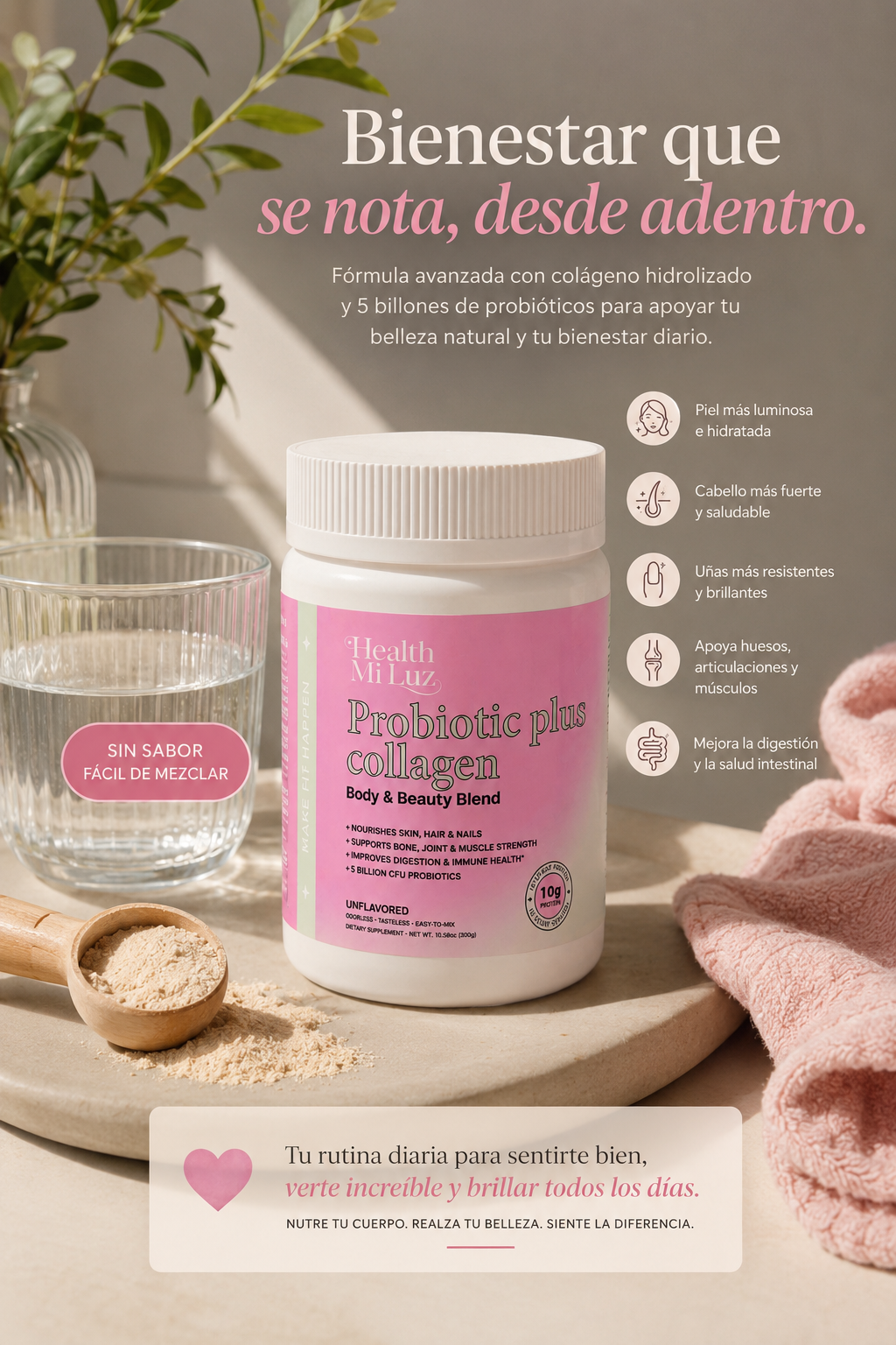 Colageno -Probiótic plus collagen