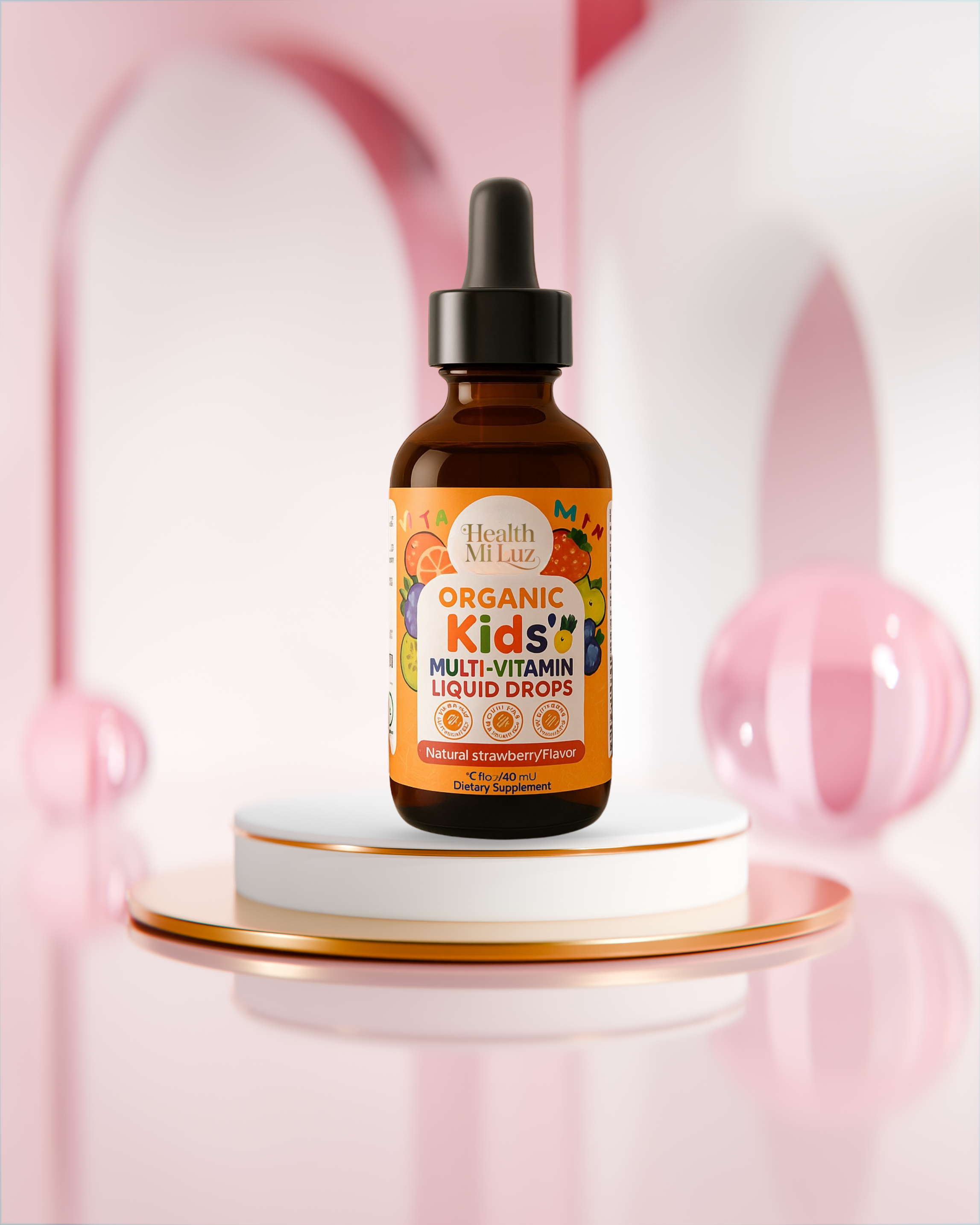 Vitamina líquida de niños